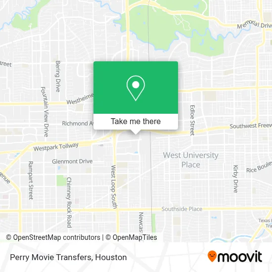 Perry Movie Transfers map