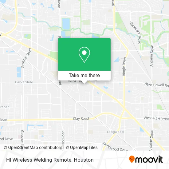 Hl Wireless Welding Remote map
