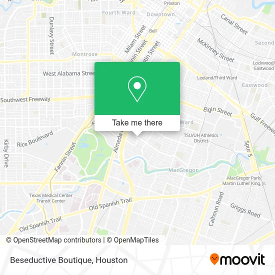 Beseductive Boutique map