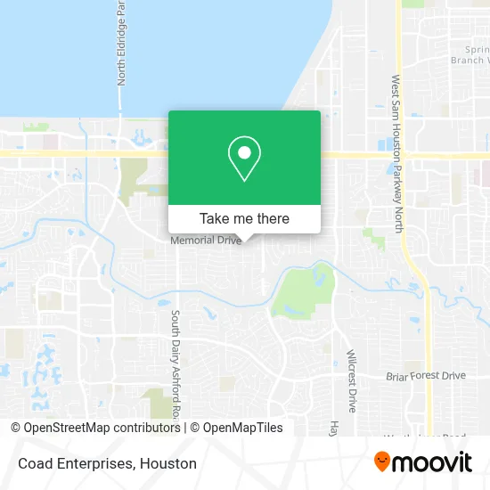 Coad Enterprises map