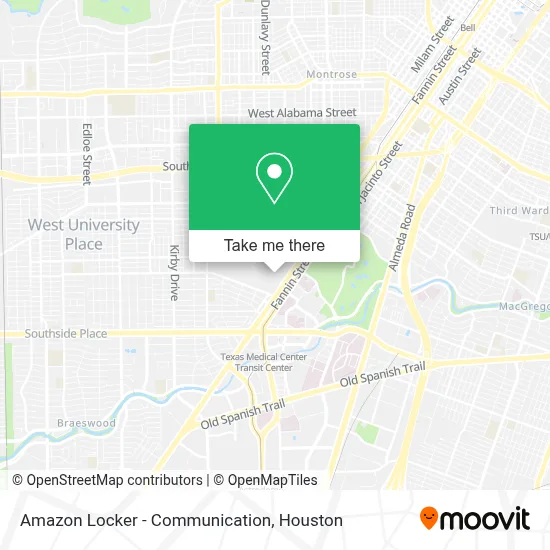 Amazon Locker - Communication map