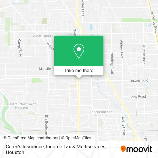 Ceren's Insurance, Income Tax & Multiservices map