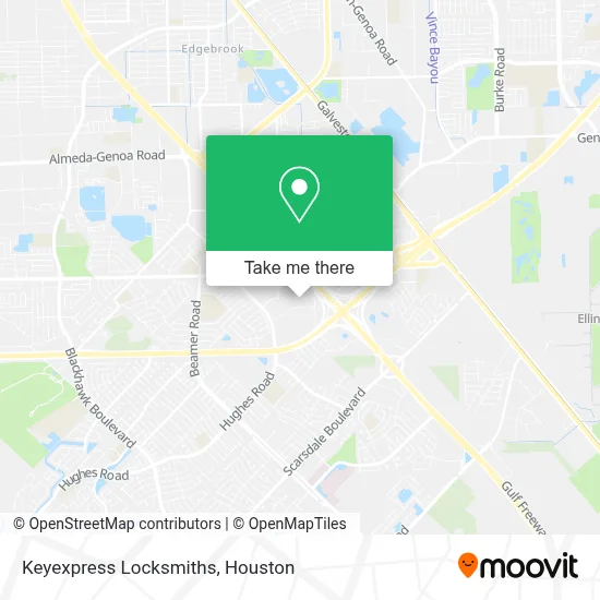 Keyexpress Locksmiths map