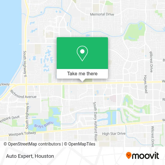 Auto Expert map