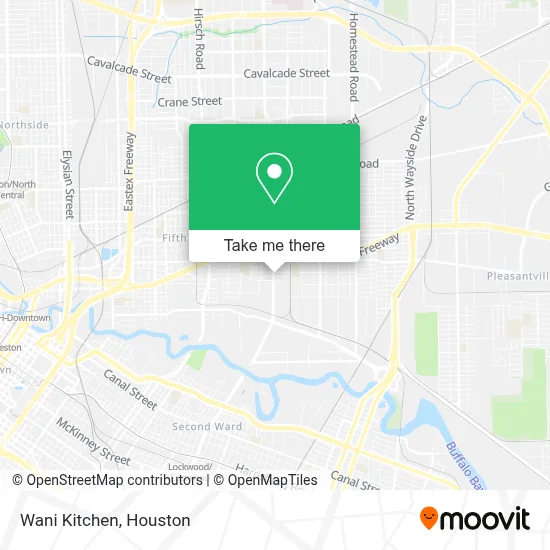 Wani Kitchen map