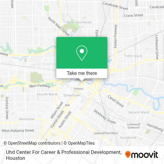 Uhd Center For Career & Professional Development map