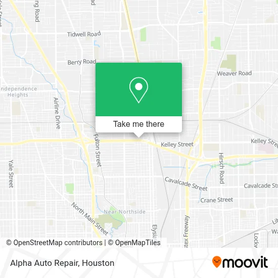 Alpha Auto Repair map