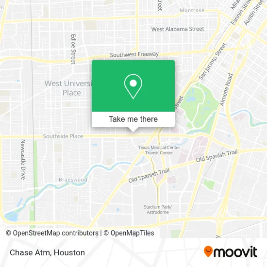 Chase Atm map