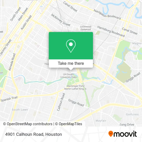 4901 Calhoun Road map