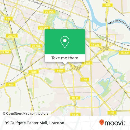 99 Gulfgate Center Mall map