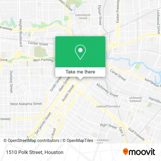 1510 Polk Street map