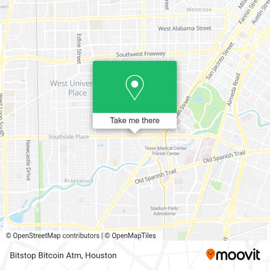 Bitstop Bitcoin Atm map