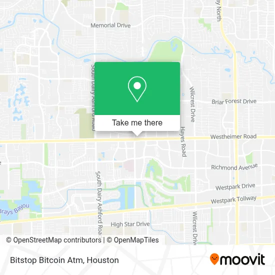 Bitstop Bitcoin Atm map