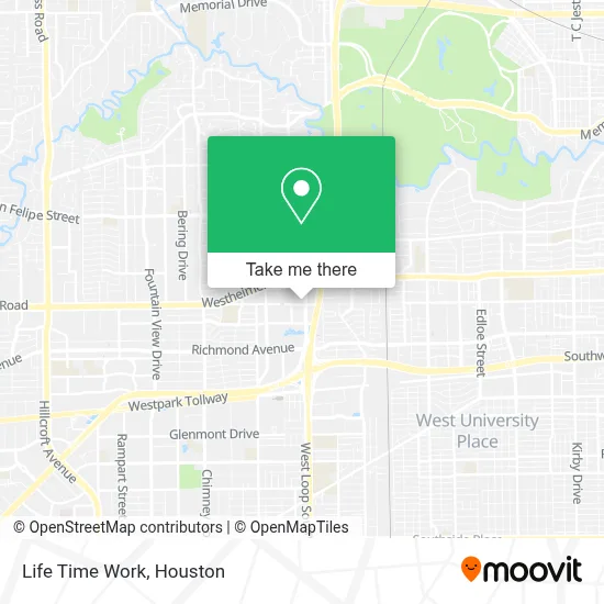 Life Time Work map