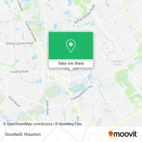Goodwill map