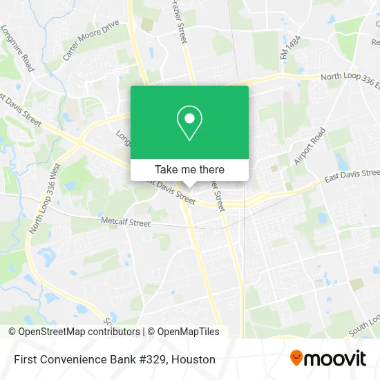 First Convenience Bank #329 map