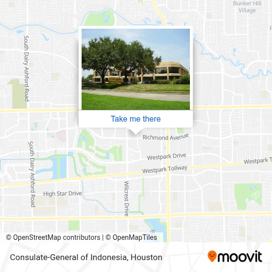 Consulate-General of Indonesia map