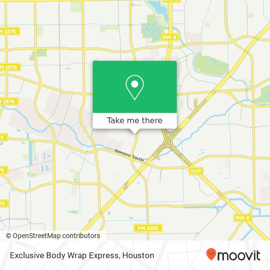 Exclusive Body Wrap Express map