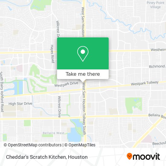 Cheddar's Scratch Kitchen map