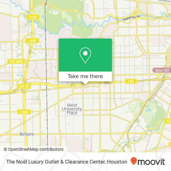 Mapa de The Noël Luxury Outlet & Clearance Center