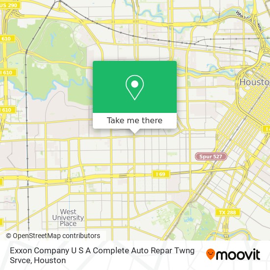 Exxon Company U S A Complete Auto Repar Twng Srvce map