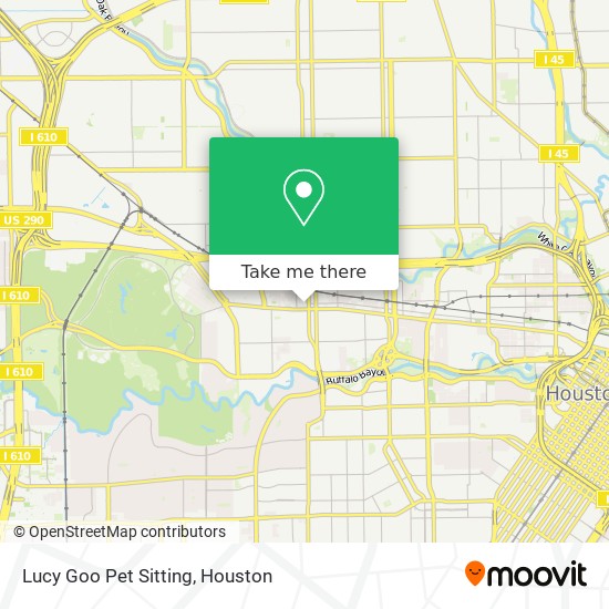 Mapa de Lucy Goo Pet Sitting