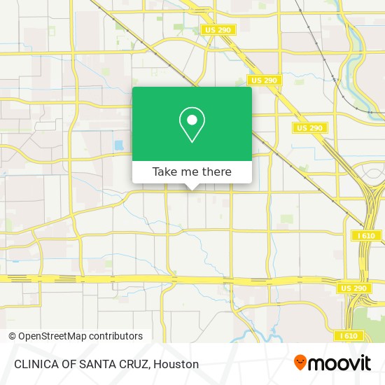 CLINICA OF SANTA CRUZ map