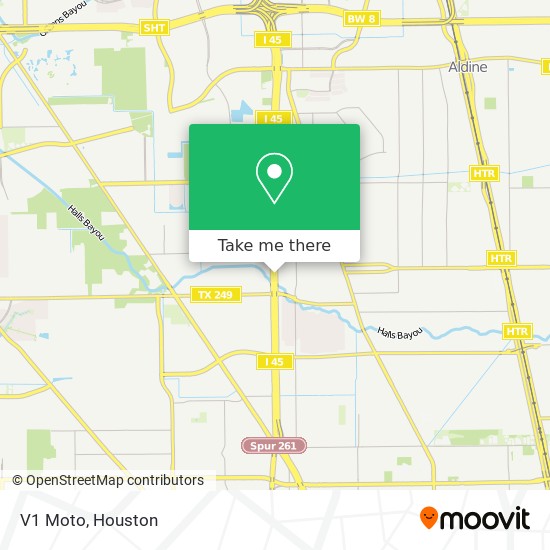 V1 Moto map