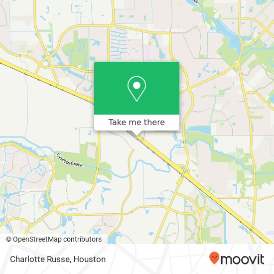 Mapa de Charlotte Russe