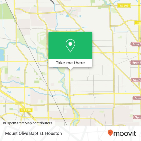Mapa de Mount Olive Baptist