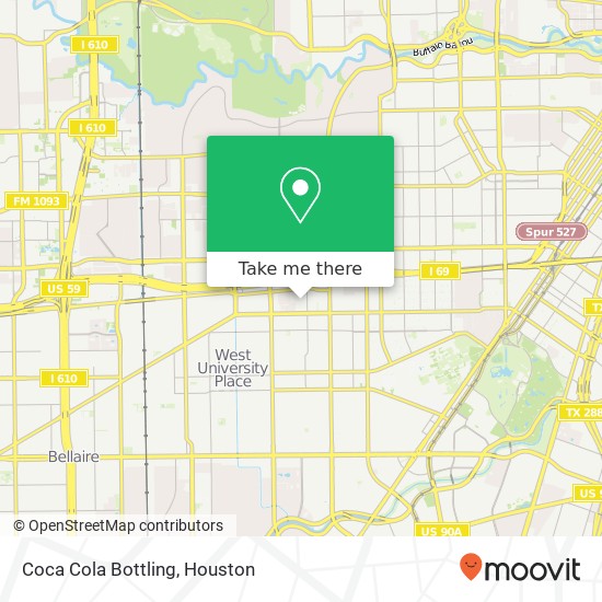 Coca Cola Bottling map