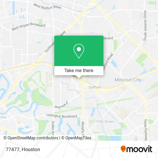 77477 map