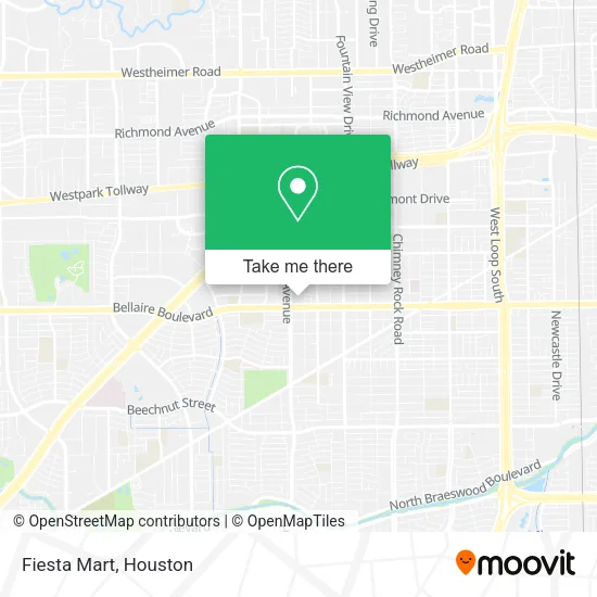 Fiesta Mart map