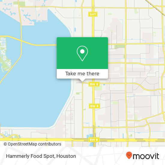 Hammerly Food Spot map