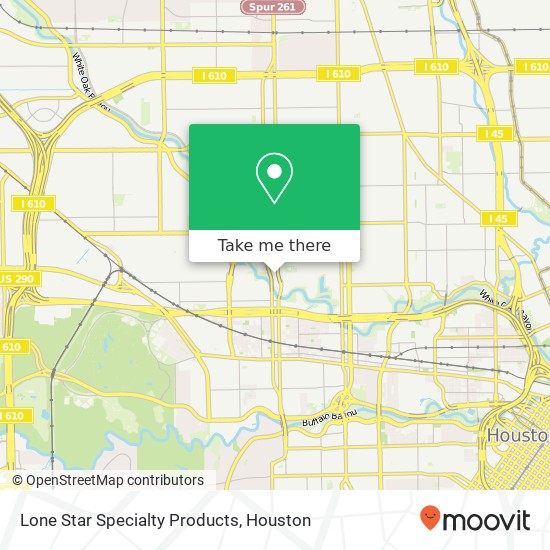 Lone Star Specialty Products map