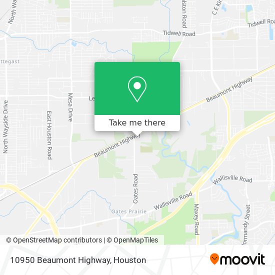 C mo llegar a 10950 Beaumont Highway en Houston en Autob s o Tren