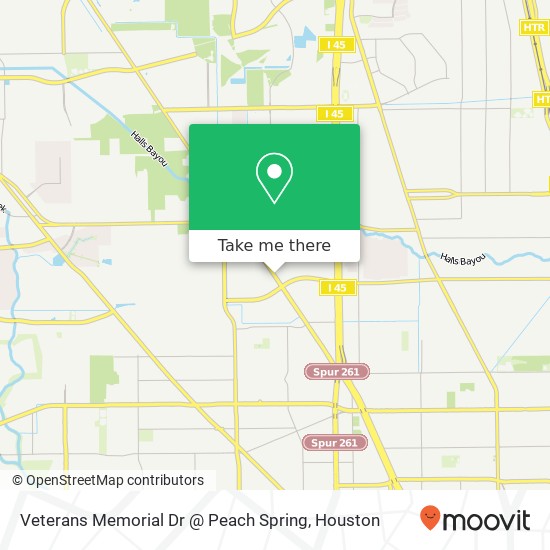 Veterans Memorial Dr @ Peach Spring map