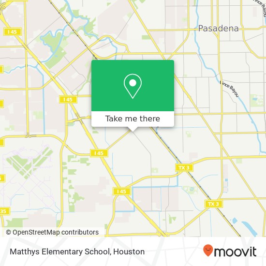 Matthys Elementary School map