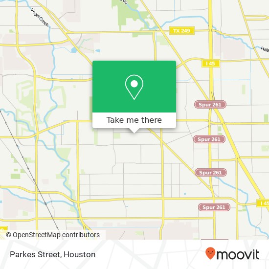Parkes Street map