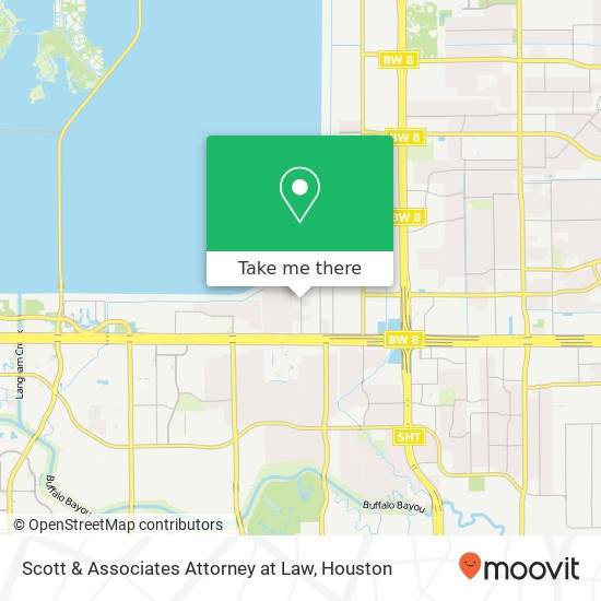 Mapa de Scott & Associates Attorney at Law