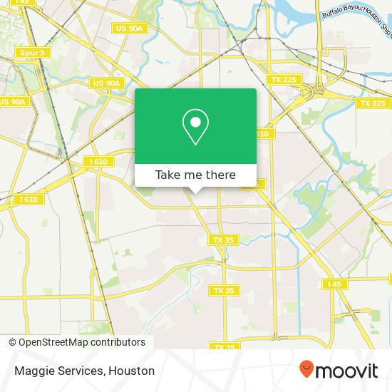 Maggie Services map