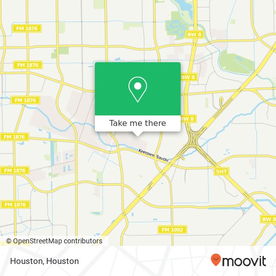 Houston map