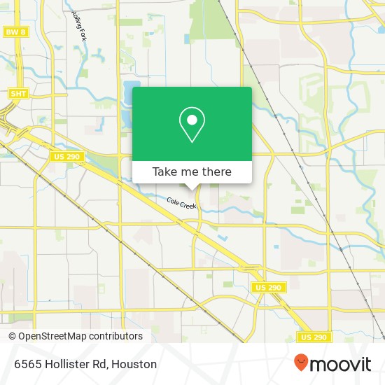 6565 Hollister Rd map