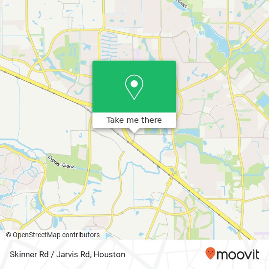 Skinner Rd / Jarvis Rd map