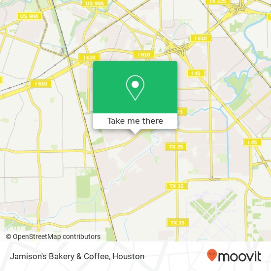Jamison's Bakery & Coffee, 7137 Bellfort St Houston, TX 77087 map