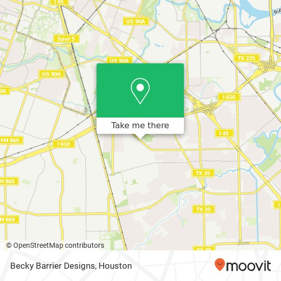 Becky Barrier Designs, 6600 Long Dr Houston, TX 77087 map