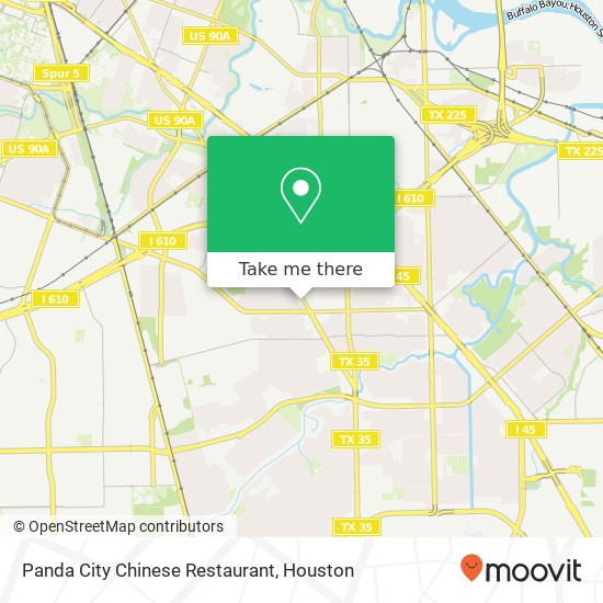 Panda City Chinese Restaurant, 5314 Telephone Rd Houston, TX 77087 map