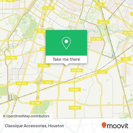 Classique Accessories, 3928 Idaho St Houston, TX 77021 map