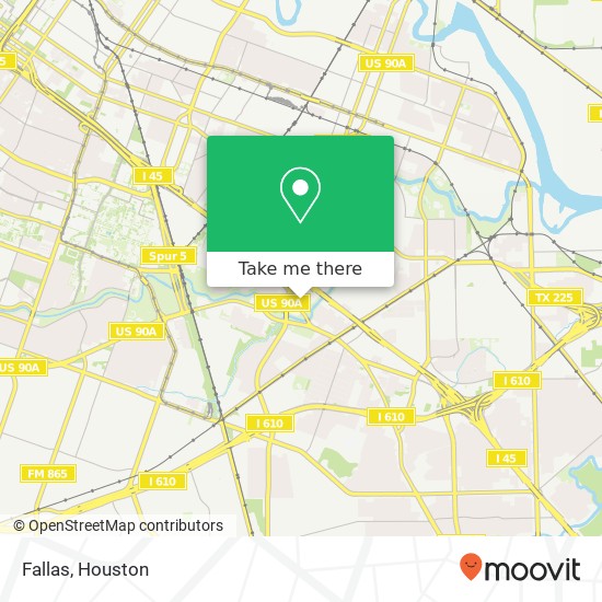 Mapa de Fallas, 3333 Telephone Rd Houston, TX 77023