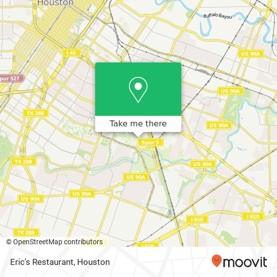 Eric's Restaurant, 4800 Calhoun Rd Houston, TX 77004 map